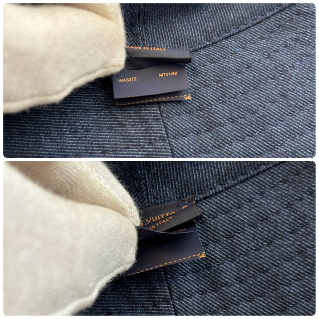 ルイヴィトン シャポー モノグラム レイン ハット ナイロン バケット バケハ