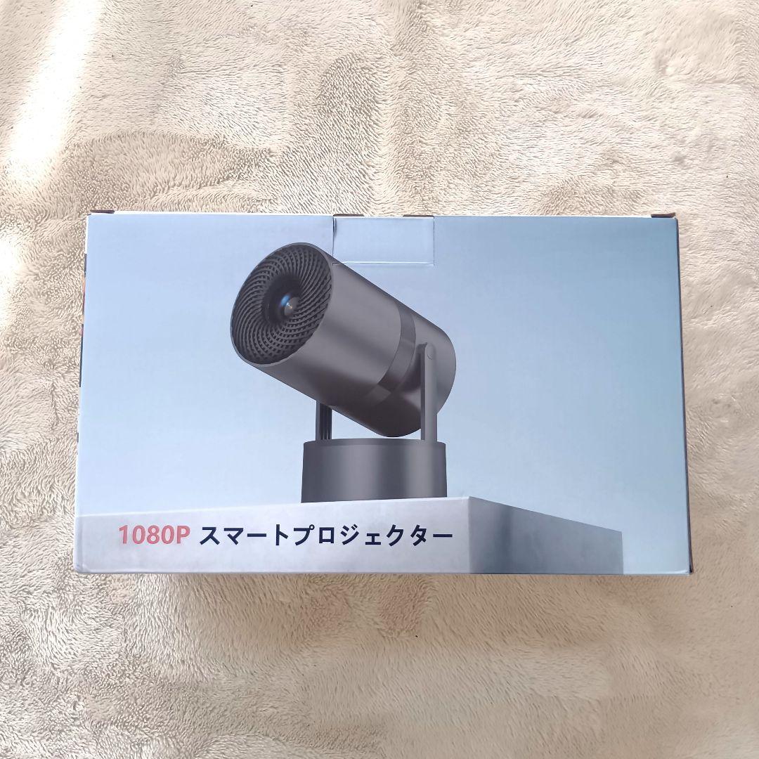 プロジェクター 家庭用 バッテリー内蔵・Android TV搭載 小型 新品