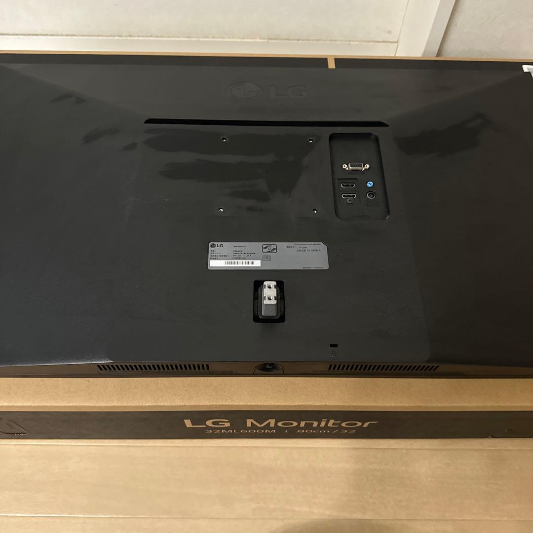 動作確認済 LG モニター ディスプレイ 32ML600M-B 31.5インチ