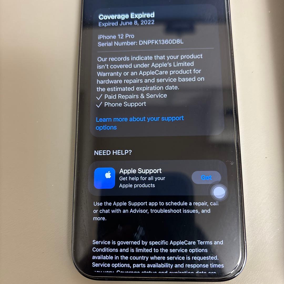 iPhone 12Pro 128g パシフィックブルー