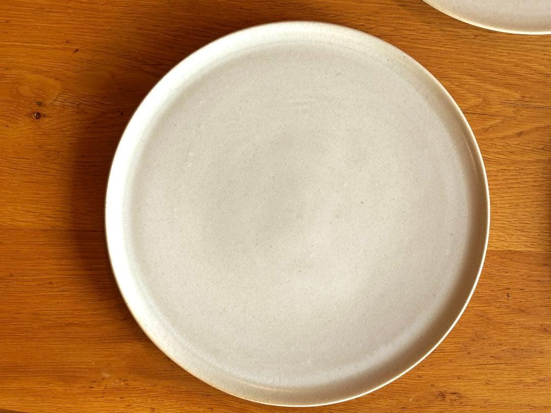 大皿　丸皿　角皿　長方皿　15枚セット！　淡いベージュ　同一トーン　唐津焼　作家