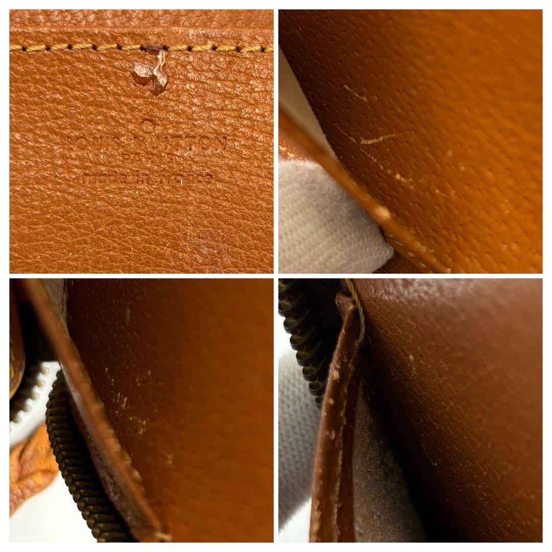 LV ルイヴィトン モノグラム パスポートケース ラウンドジッピー