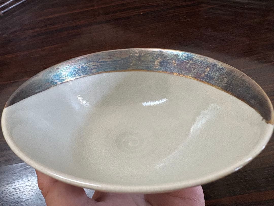 杉田翔平　清閑寺窯　色絵仁清武蔵野絵