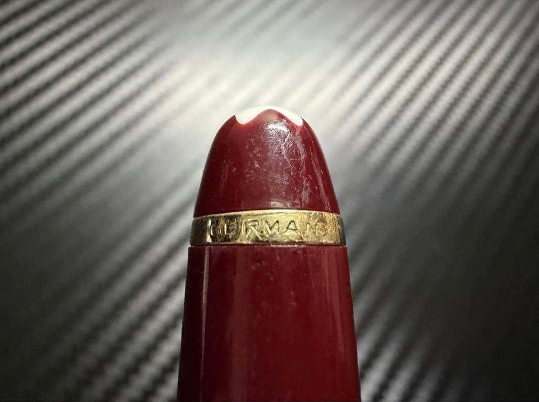 モンブラン マイスターシュテュック 144 ボルドー 全金 B 太字 万年筆