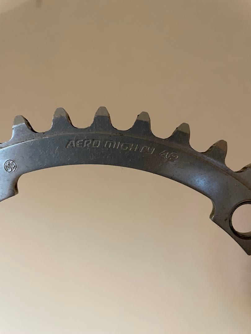 SUGINO AERO MIGHTY 42t pcd144 njs 競輪