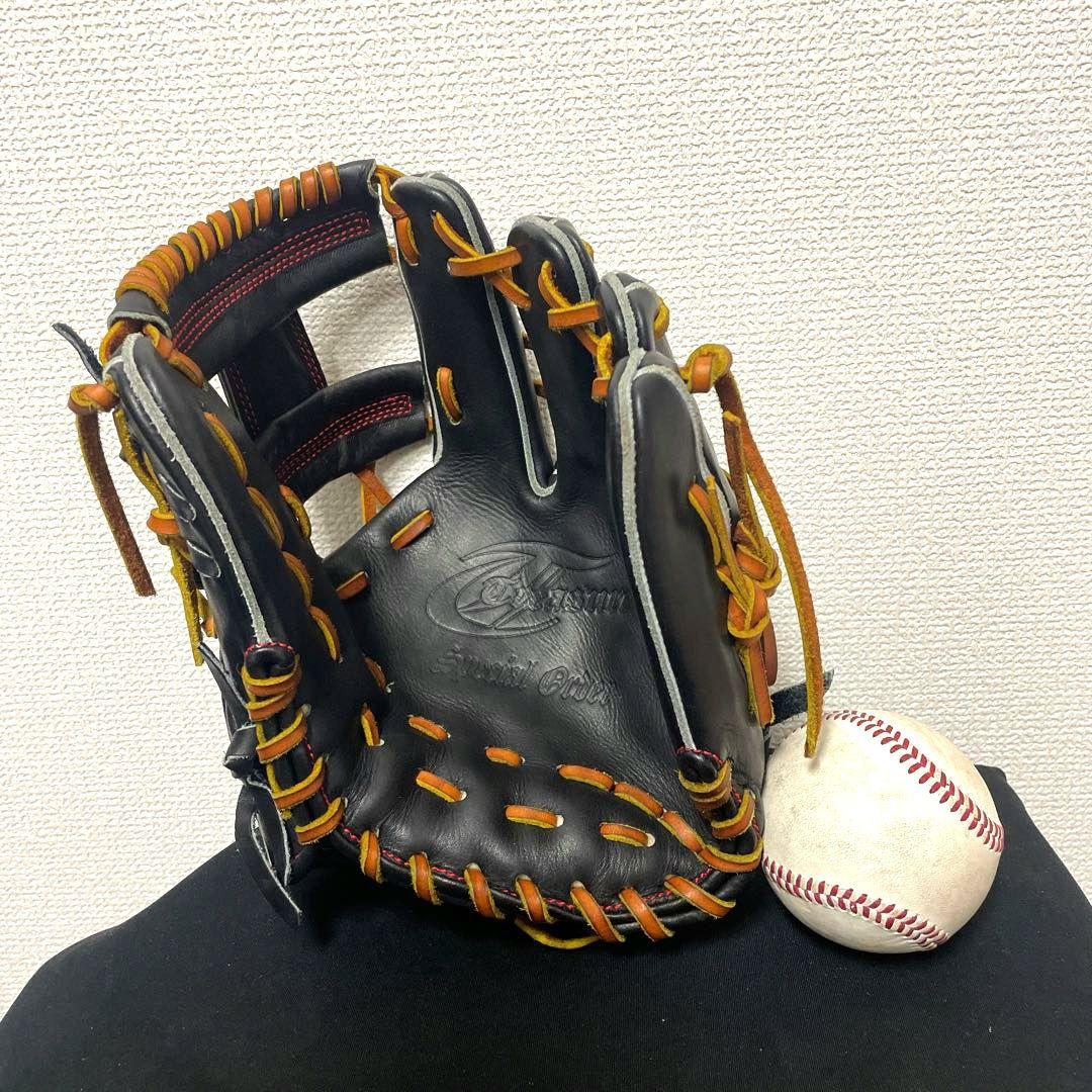 323 トレジャー 未使用 型抜群 即戦力 硬式 内野手用グローブ