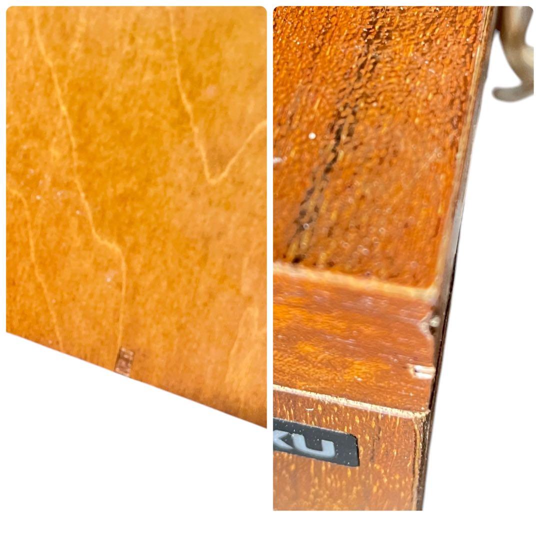 HR602 【レトロ】　カリモク　ドレッサー　鏡台　モケット