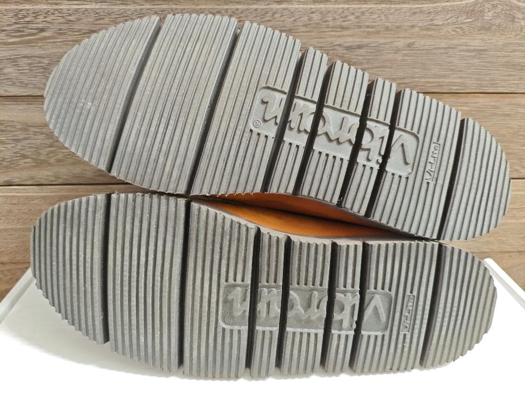 ラッセルモカシン ヒューロン 8 E 黄 カモ 箱付き リソール済