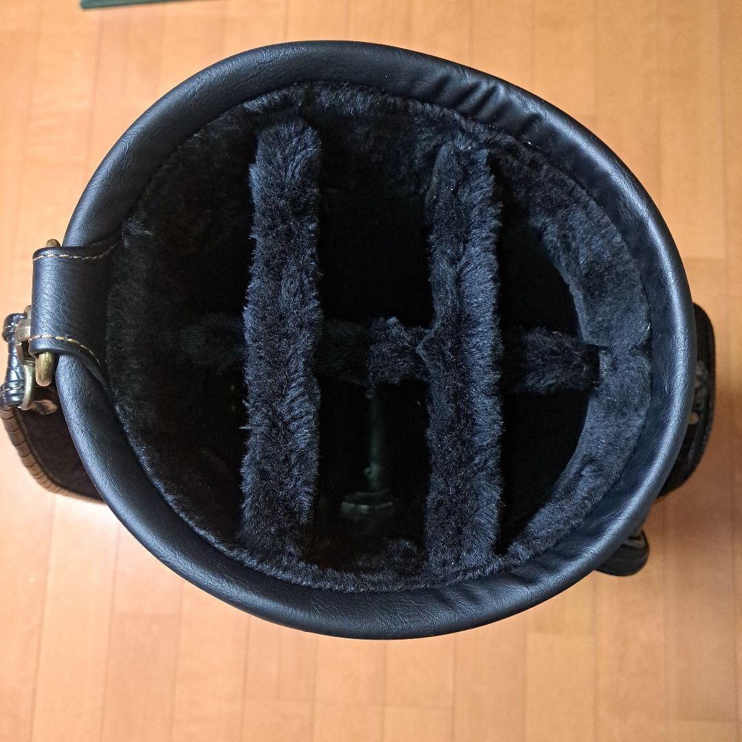 ミッキーマウス キャディバッグ.フード付き・9インチ。極美品！