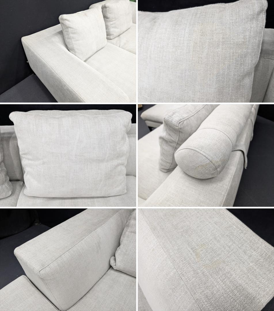 北欧　アイラーセン　アクタス　カウチソファ　コーナーソファ　3P　トリプルソファ