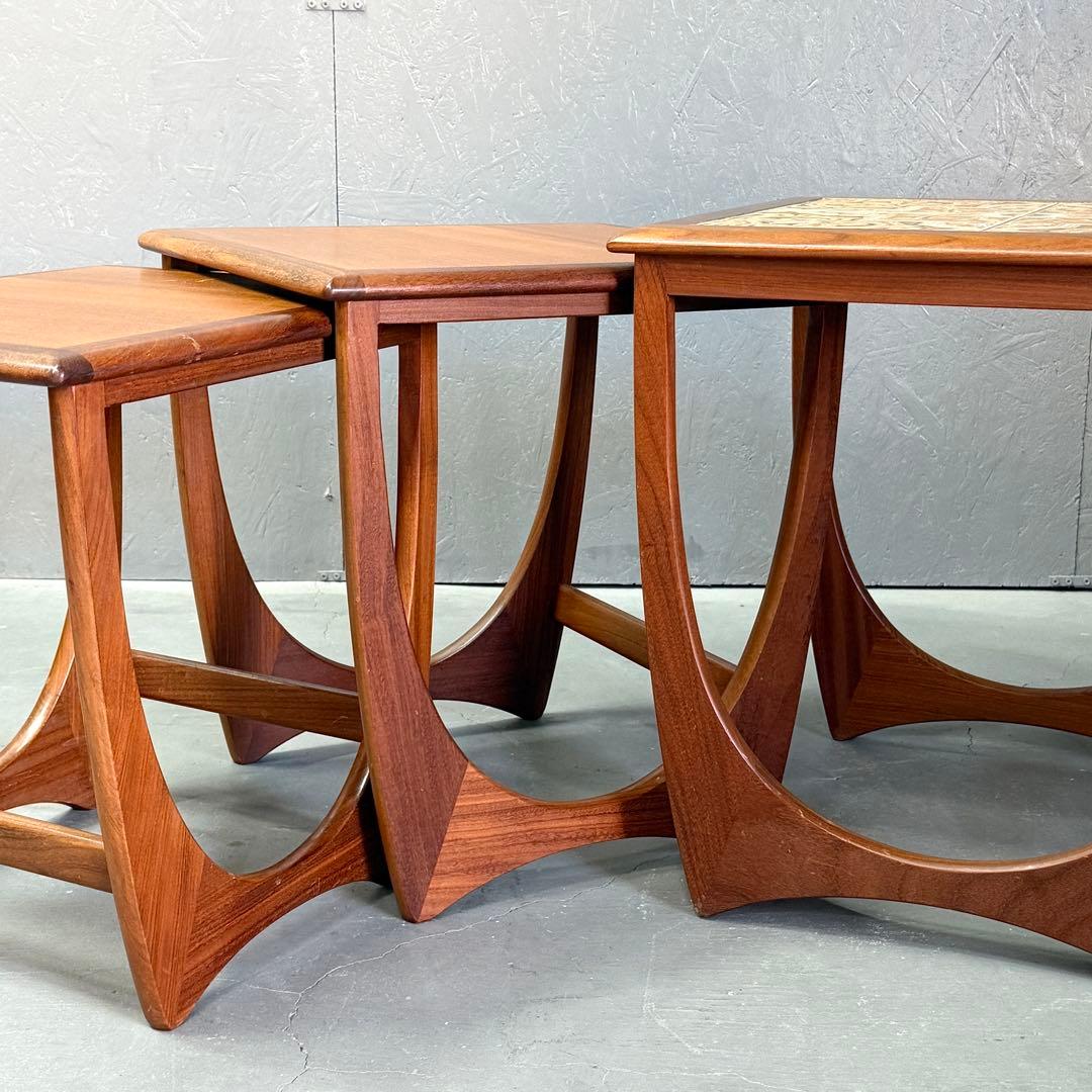 G-PLAN(ジープラン) Astro タイルトップ ネストテーブル (501)