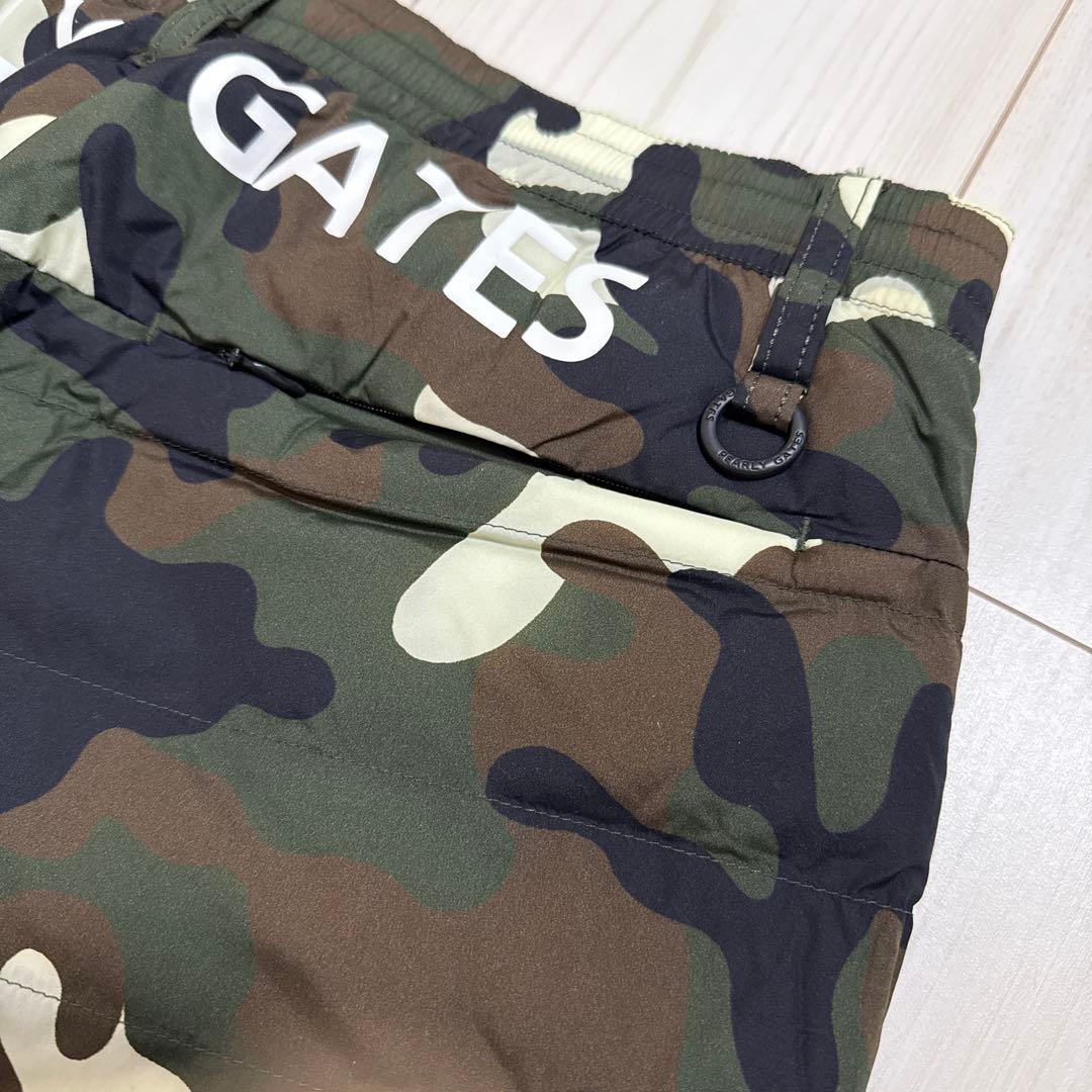 PEARLY GATES パーリーゲイツ★中綿パンツ 迷彩 カモフラ ゴルフ