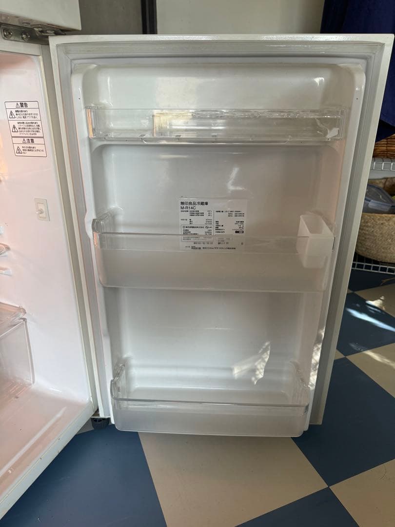 無印良品 バーハンドル冷蔵庫 M-R14C 137L （送料8600円込）