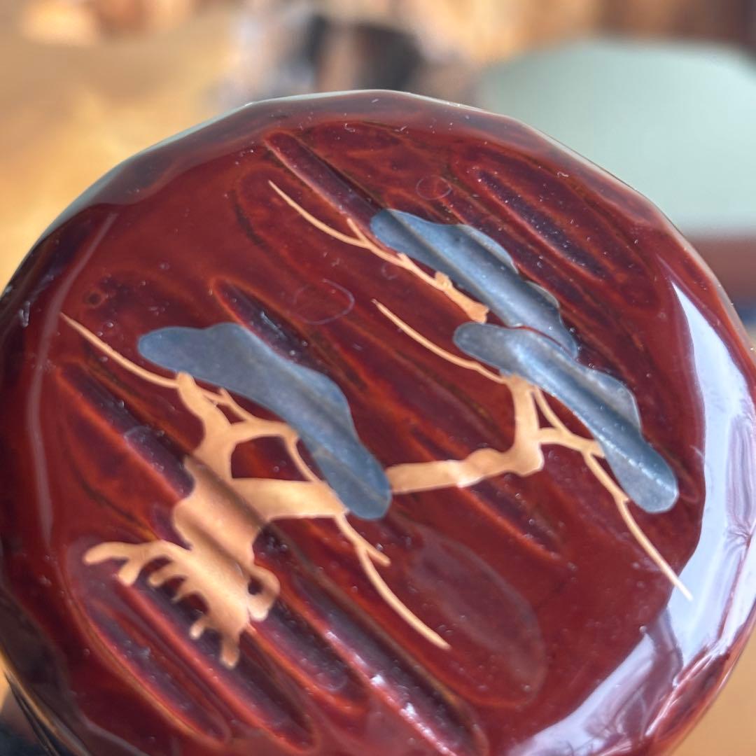 老松棗 道場宗廣作 棗 茶道具 共箱