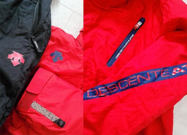 DESCENTE デサント スキーウエア 上下セットXO セットアップ 程度良好