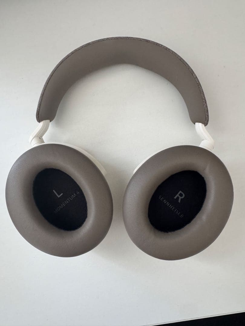 Sennheiser MOMENTUM4 ワイヤレスヘッドホンホワイトケース付き