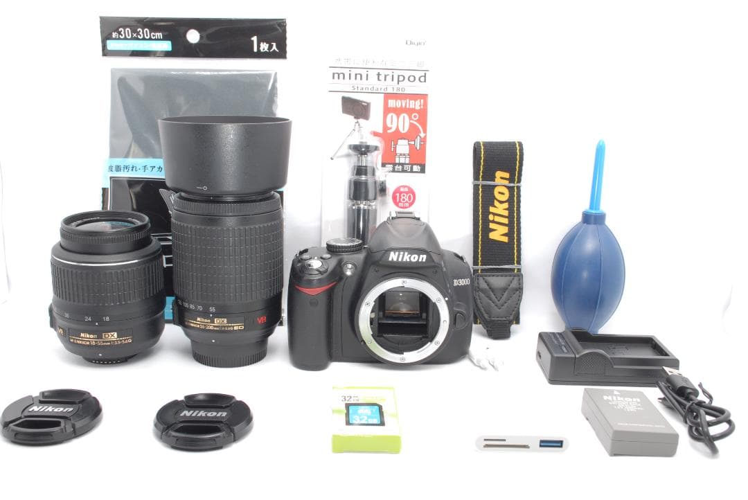 ✨2,876ショット✨Nikon D3000 ダブルレンズ✨初心者向け✨操作簡単