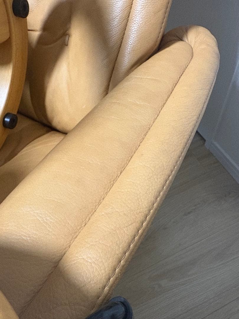 希少廃盤 Lサイズ 最高級ロイヤル エコーネス ストレスレスチェア②