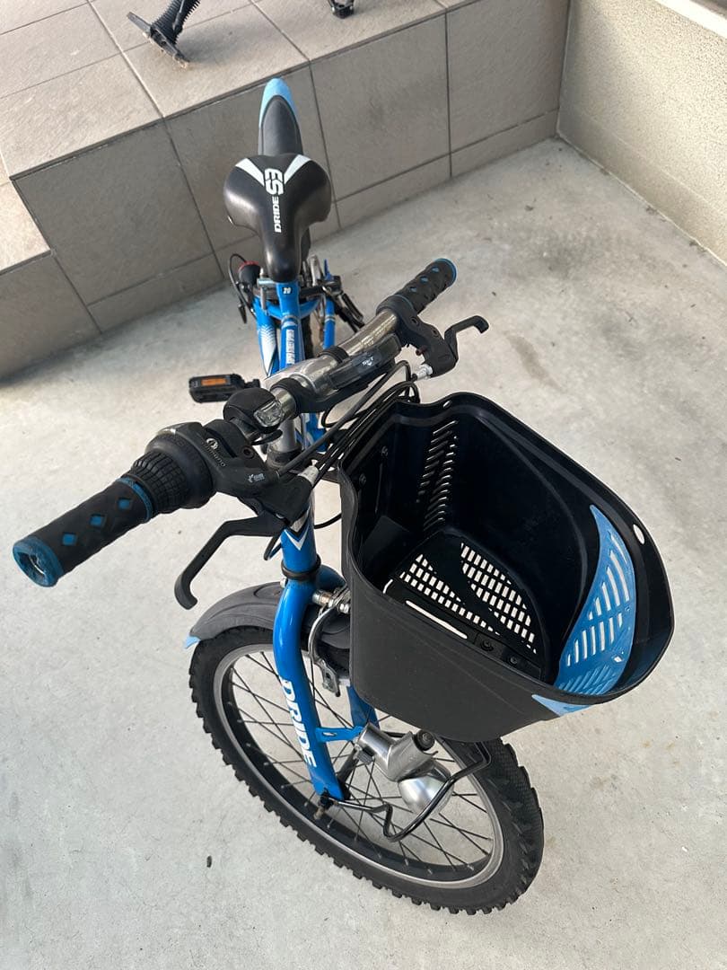 PRIDE 20インチ 子供用自転車 青 引き取り限定