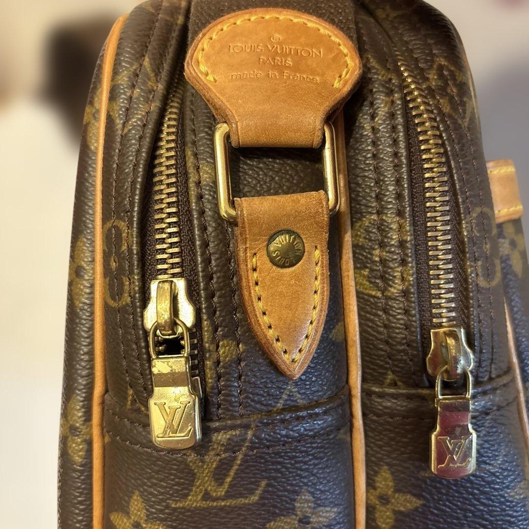 ルイ・ヴィトン モノグラム　リポーターPM 保存袋付き　美品