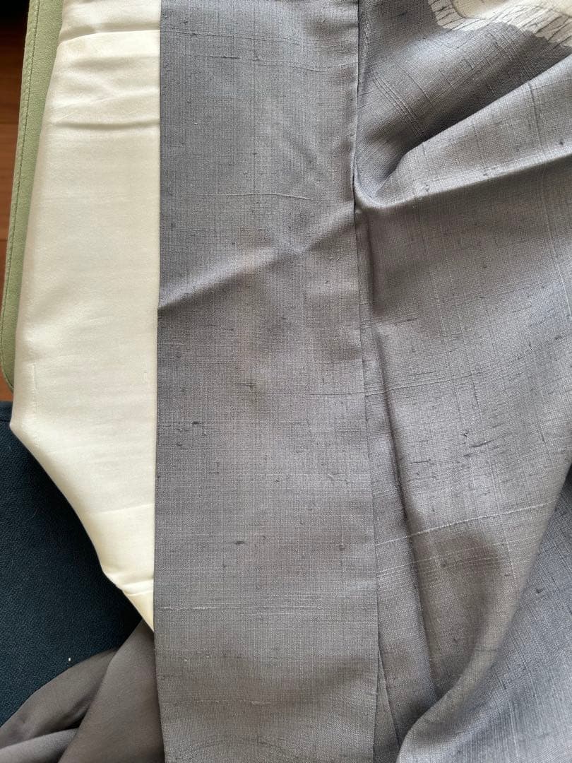 生紬　絞り　訪問着