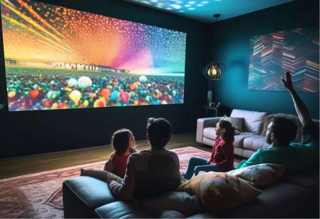 ✨ シアターハウス 掛け軸スクリーン 90インチ BTP1992WEM