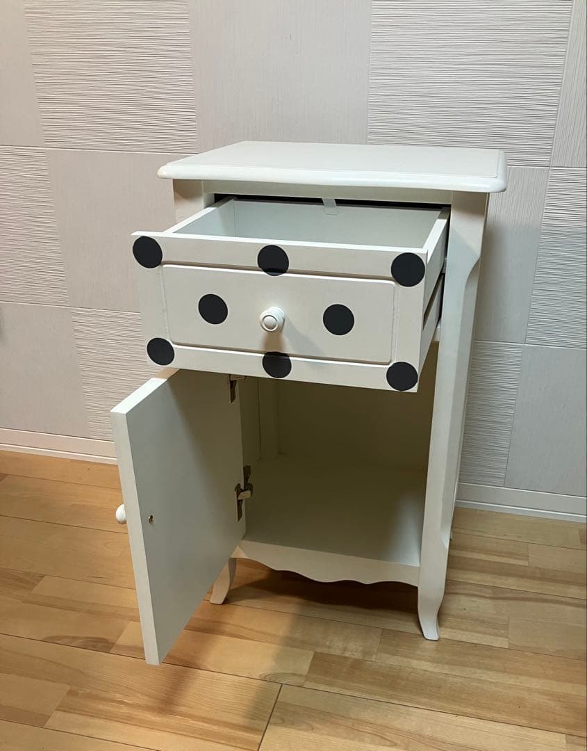 フランフラン　キャビネット　ドット