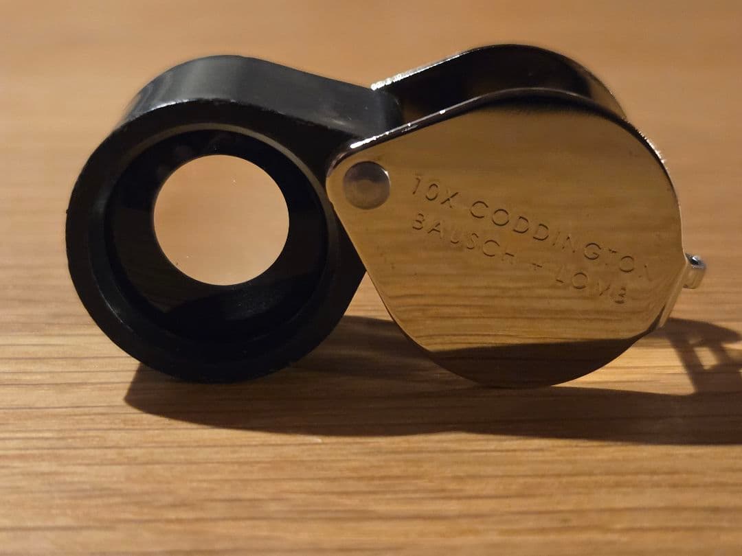 Bausch&Lomb ボシュロム ルーペ アメリカ製10倍 コディントン