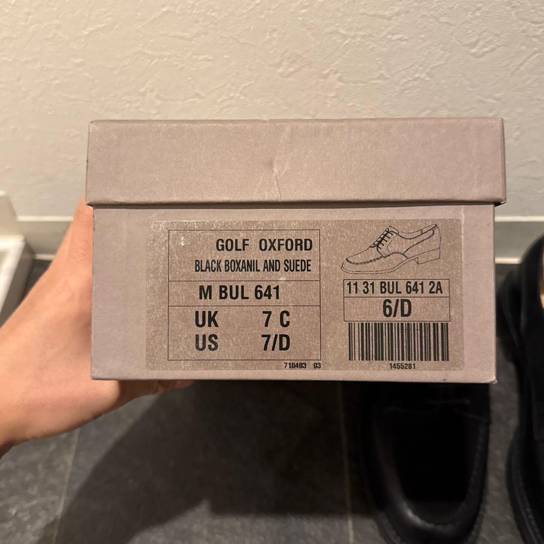 【超美品 希少】J.M.WESTON 641 ゴルフ ミッドナイトエディション