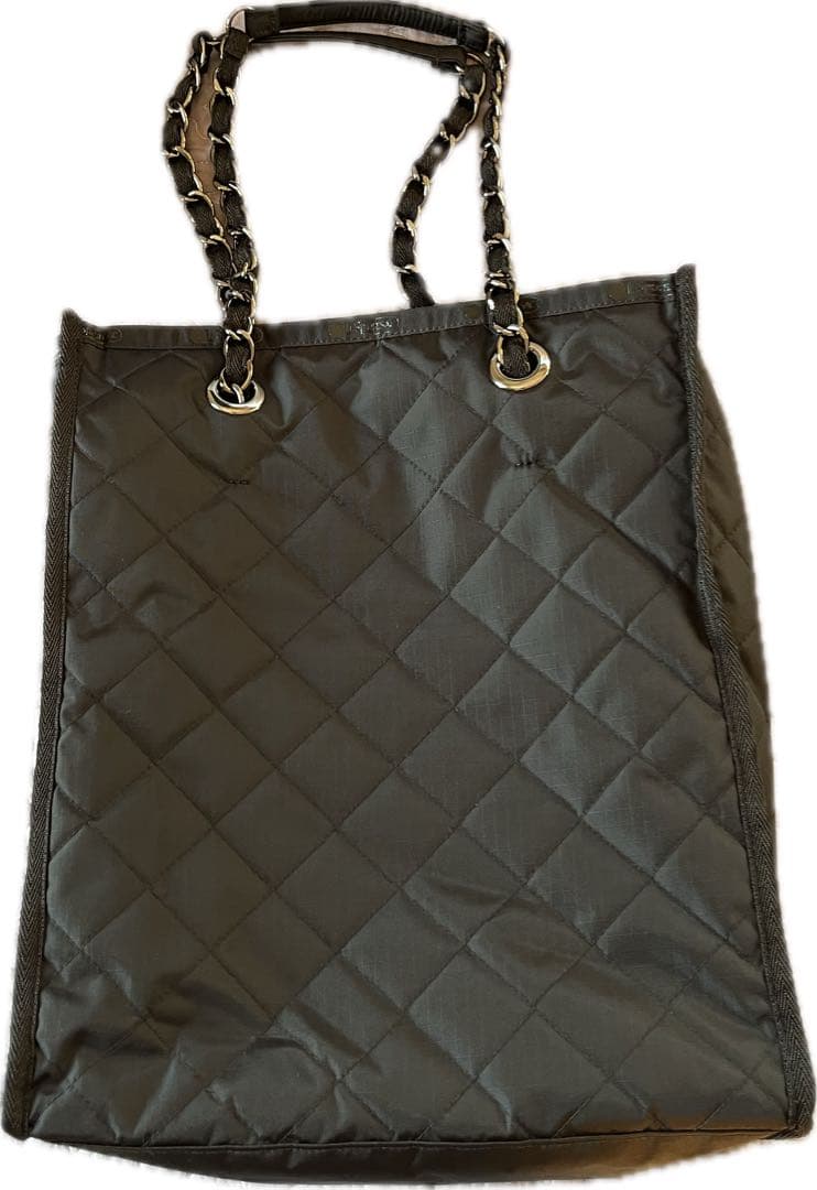 レスポートサック CHAIN TOTE オニキスチェーンキルト　ブラック