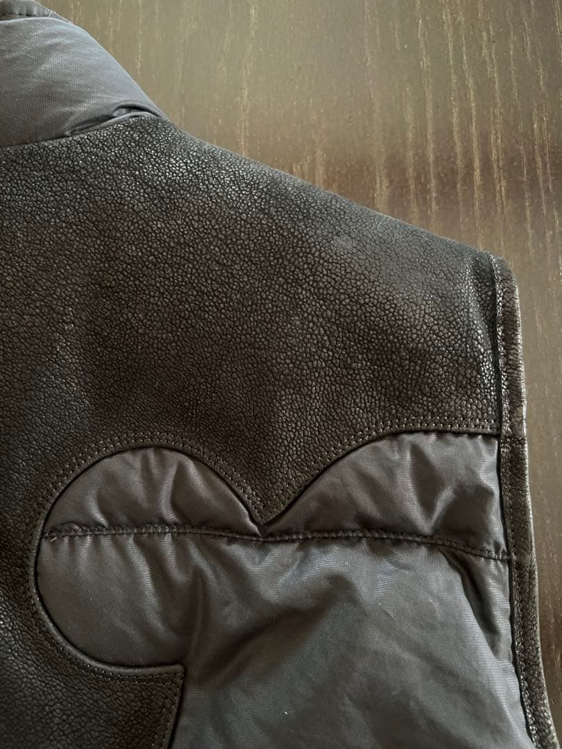 CHROME HEARTS PUFFY WSTRN クロムハーツ　ダウンベスト