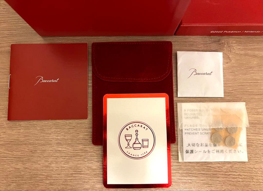 バカラ ポケモンコレクション モンスターボール　ペーパーウェイト　新品未使用