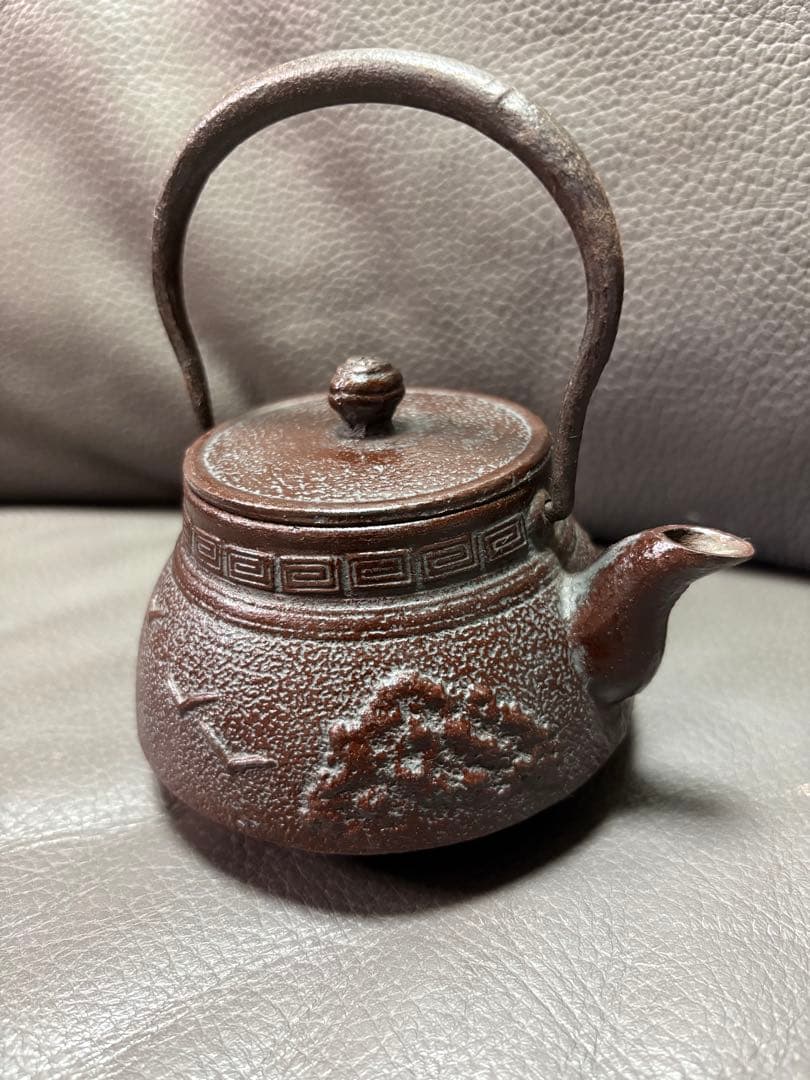 鉄瓶　置物