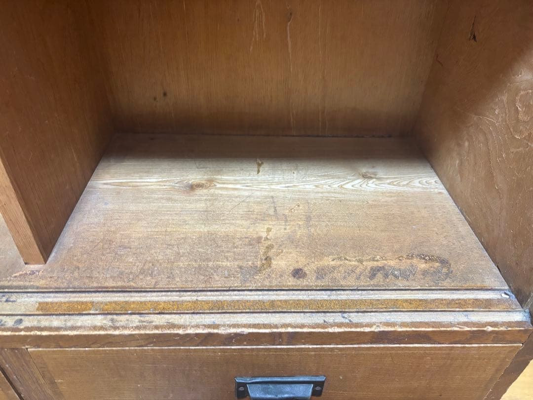 昭和レトロ　オープンラック　食器棚　本棚　ヴィンテージ　和箪笥　古道具