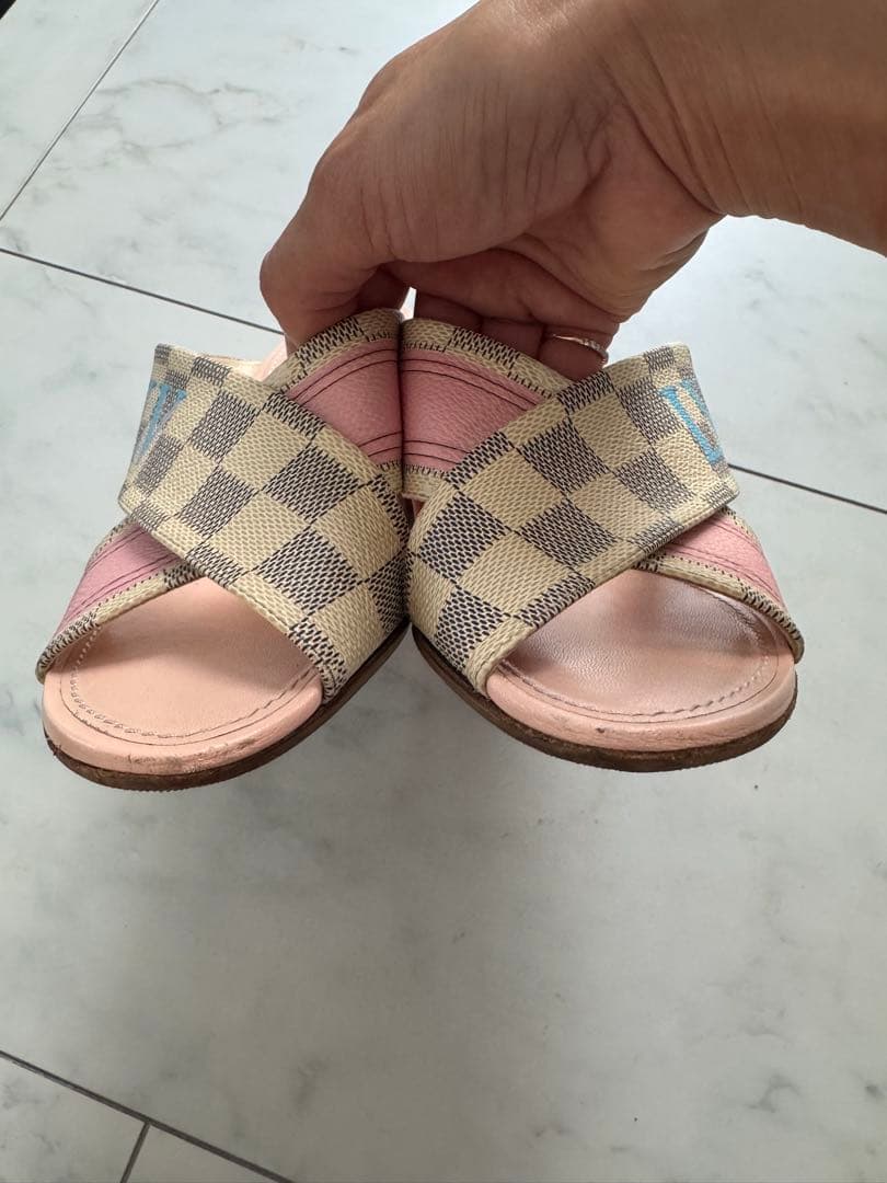 LOUIS VUITTON ルイヴィトン 希少　クロスストラップミュール