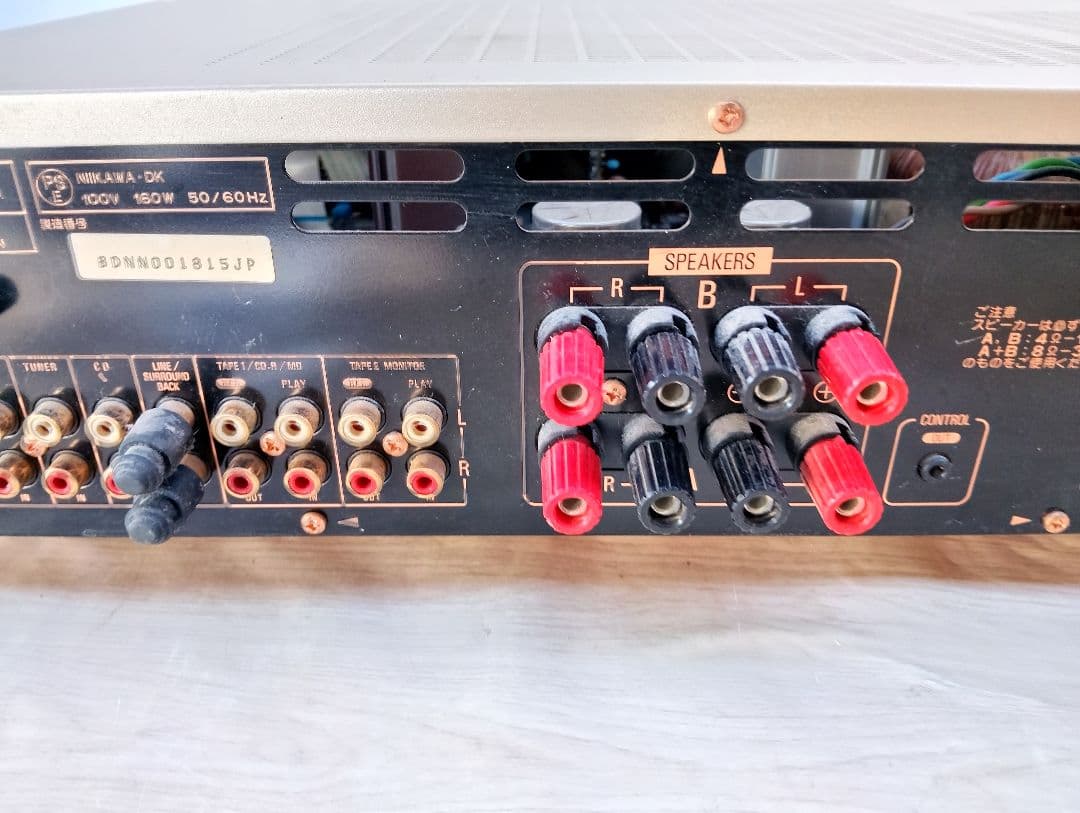 パイオニアプリメインアンプ「Pioneer A-D5X」動作品(よ39)