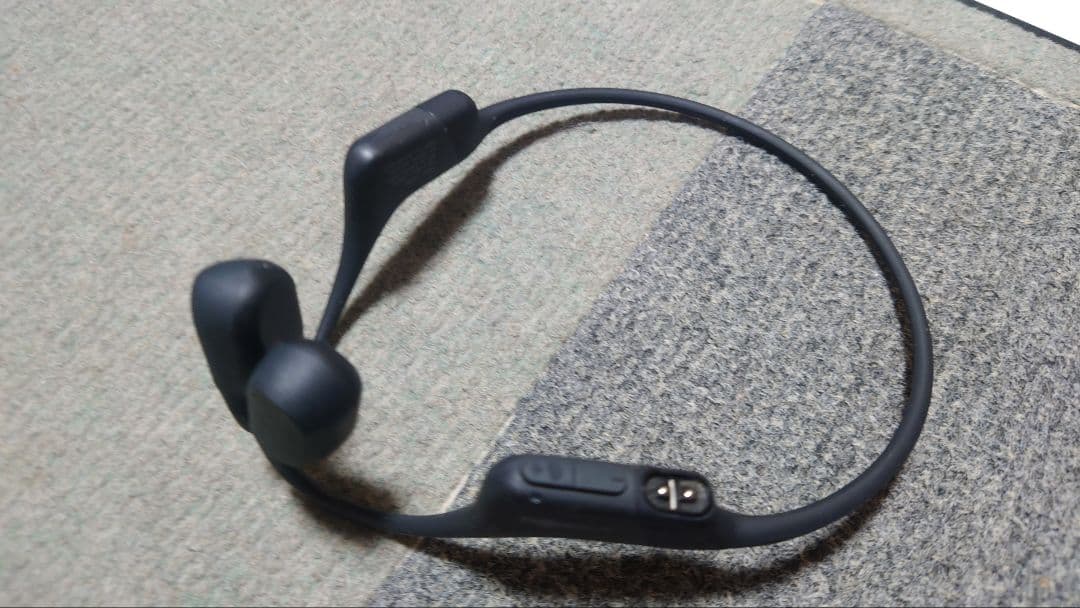 AEROPEX 骨伝導イヤホン ブラック　アフターショックズ