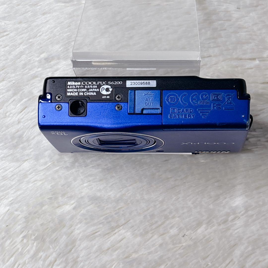 【人気色・付属品多数】Nikon COOLPIX S6200 デジタルカメラ