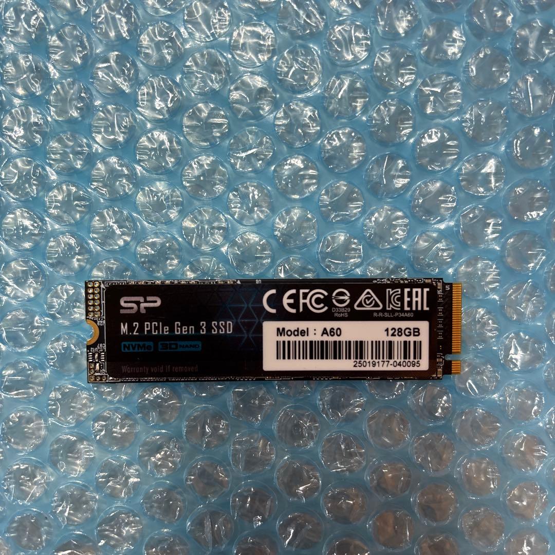 ④ M.2 SSD NVMe 256GB×4本＋128GB×1本