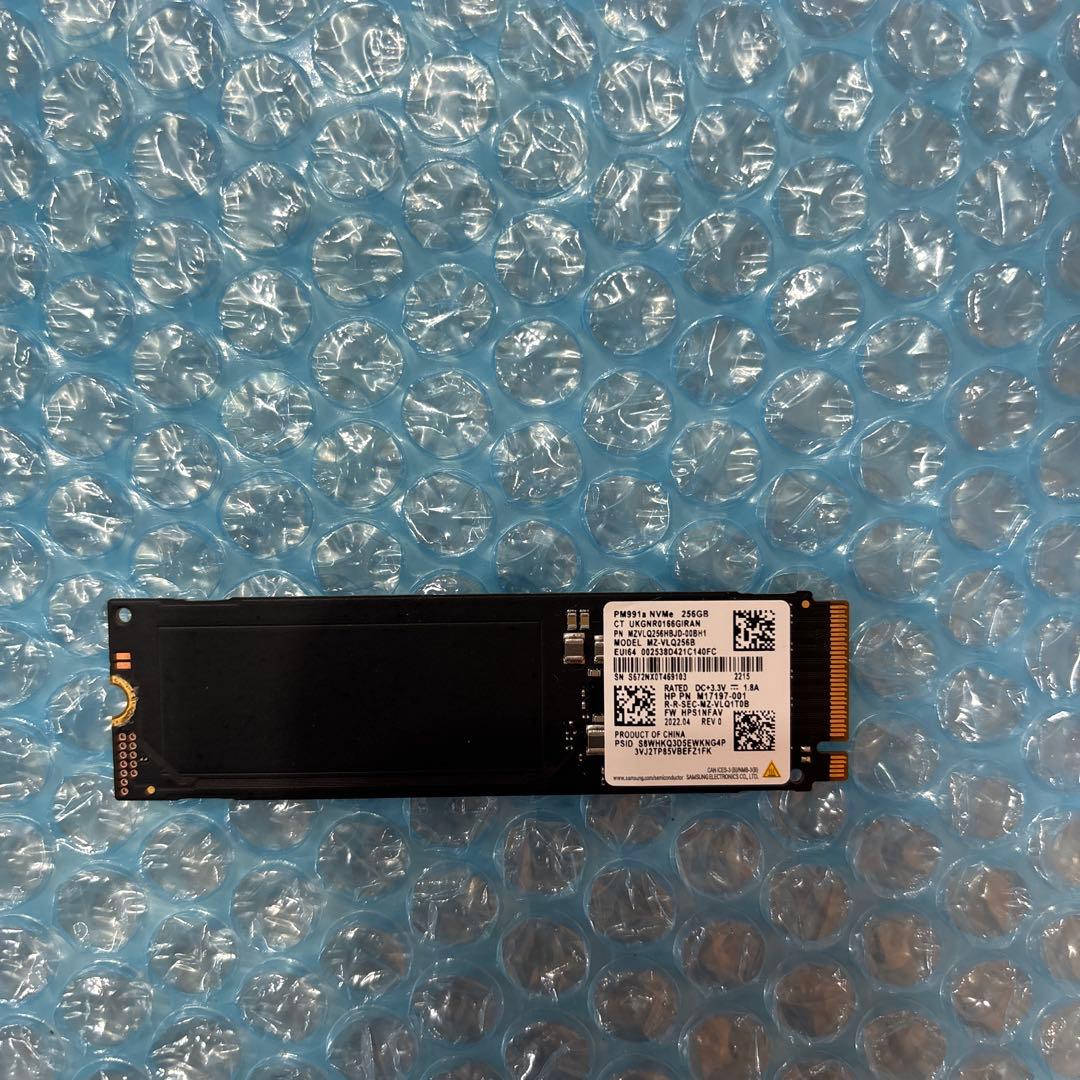 ④ M.2 SSD NVMe 256GB×4本＋128GB×1本