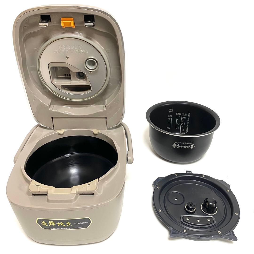 象印 炎舞炊き NW-PV10 圧力IH炊飯器 5.5合炊き　23年製