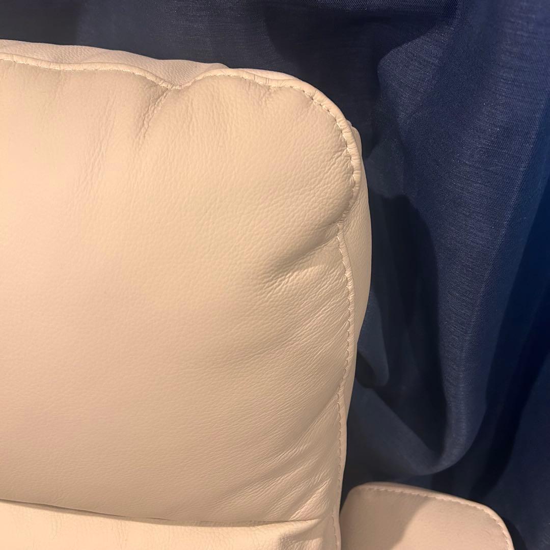 ✨美品✨ニトリ　アイボリー 電動リクライニングソファ