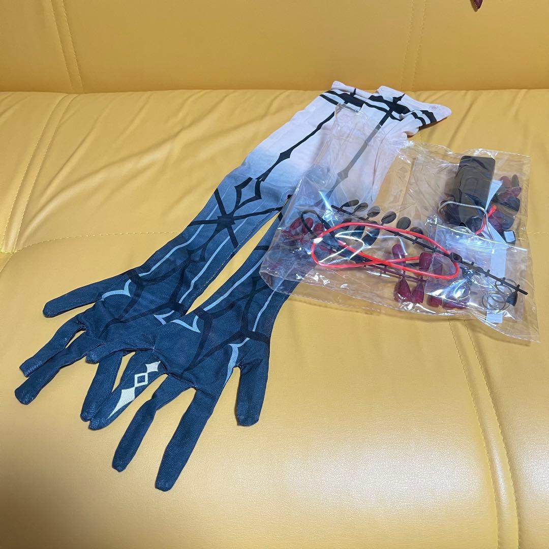 原神 三分妄想 アルレッキーノ コスプレ 召使 Mサイズ ウィッグ 靴 セット