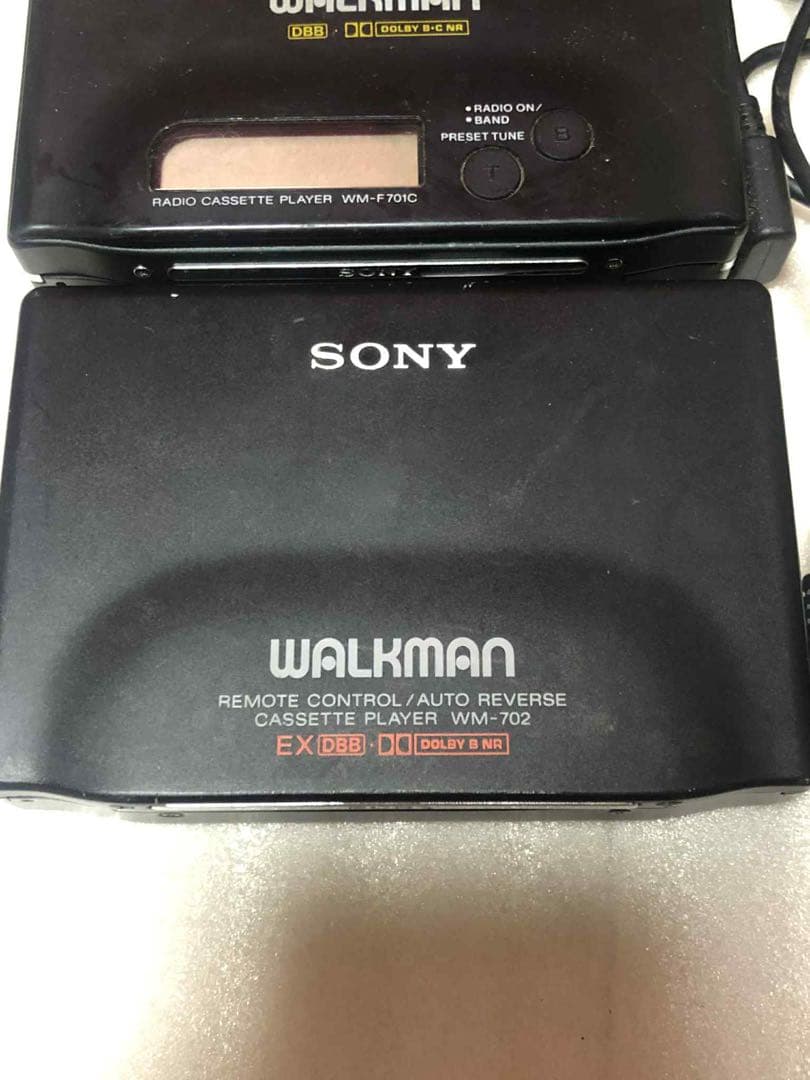 SONY WALKMANソニー ウォークマン カセットプレーヤージャンク品2個