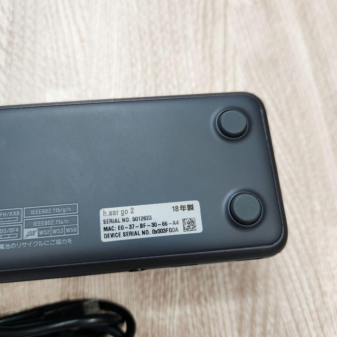 SONY h.ear go 2 SRS-HG10 ブラック