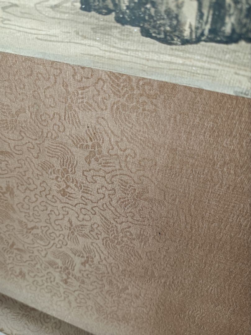 レア 軸 絵 偉人 山水 松 水墨 漢詩 禅 仏教 中国 美術 骨董 インテリア