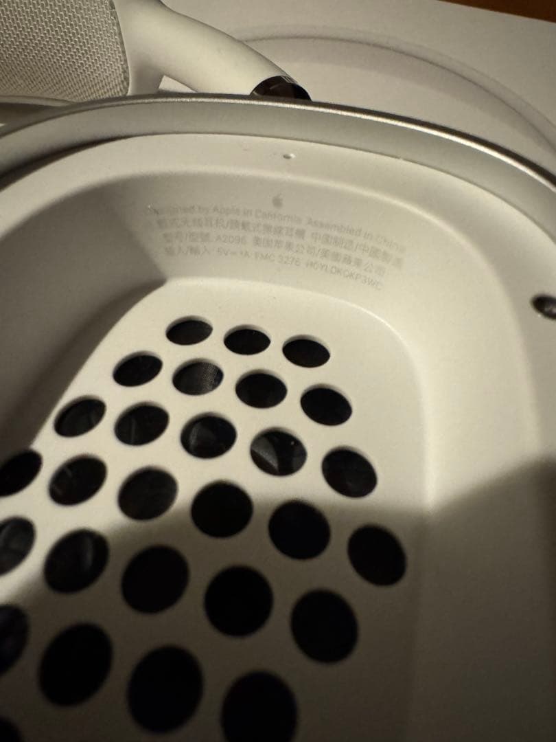 【もも】【美品】Apple AirPods Max ホワイト 本体