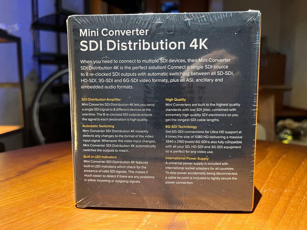 Mini Converter SDI Distribution4K 未開封