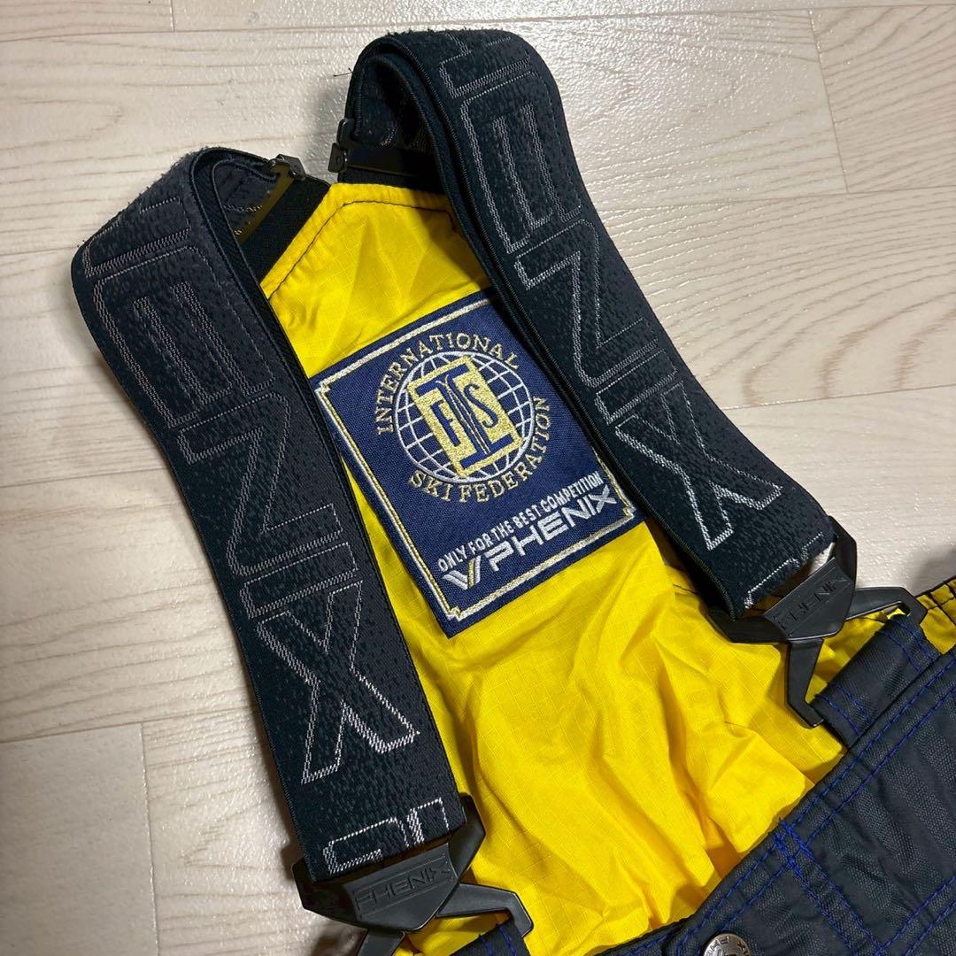 PHENIX スキーウェア 青/黒 フード付き　M 送料無料