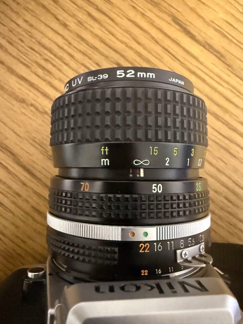 【動作良好美品】Nikon FE2 シルバー + Ai-s 35-70mm